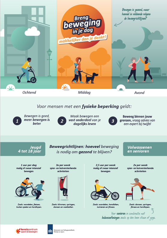 Bewegen voor mensen met een fysieke beperking